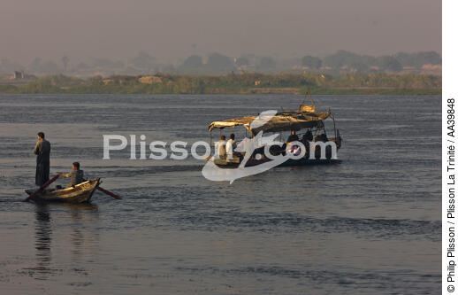 On the Nile, Egypt - © Philip Plisson / Plisson La Trinité / AA39848 - Photo Galleries - Foreign country