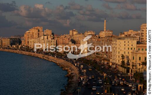 Alexandrie - Egypte - © Philip Plisson / Plisson La Trinité / AA39773 - Nos reportages photos - Vue non aérienne