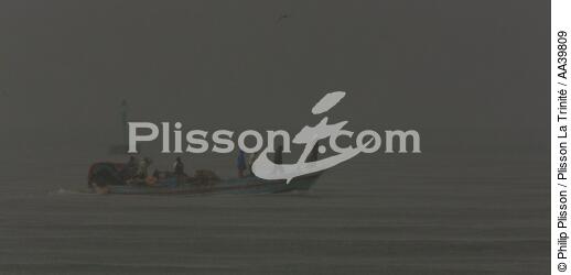 Fishing in front of Alexandria - Egypt - © Philip Plisson / Plisson La Trinité / AA39809 - Photo Galleries - Color