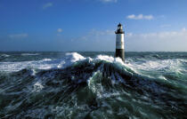 Le phare d'Ar-Men. © Guillaume Plisson / Plisson La Trinité / AA00347 - Photo Galleries - Storm at sea