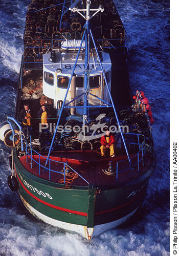 Caseyeur de Paimpol. - © Philip Plisson / Plisson La Trinité / AA00402 - Photo Galleries - Professional fisherman