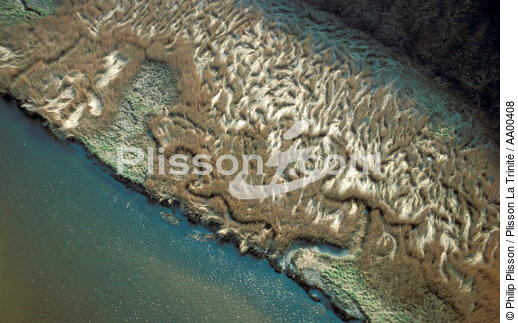 La Laïta vue du ciel - © Philip Plisson / Plisson La Trinité / AA00408 - Nos reportages photos - Laïta [La]