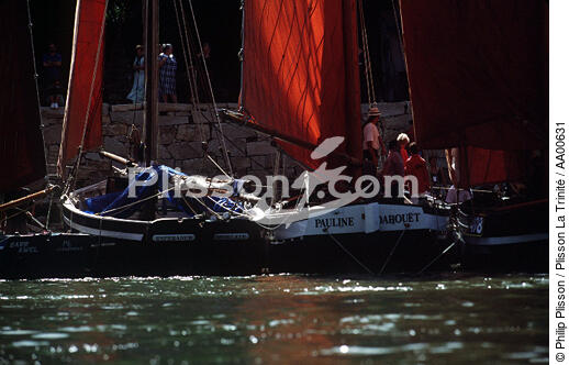 La Pauline à quai. - © Philip Plisson / Plisson La Trinité / AA00631 - Photo Galleries - Sailing Pilot boat
