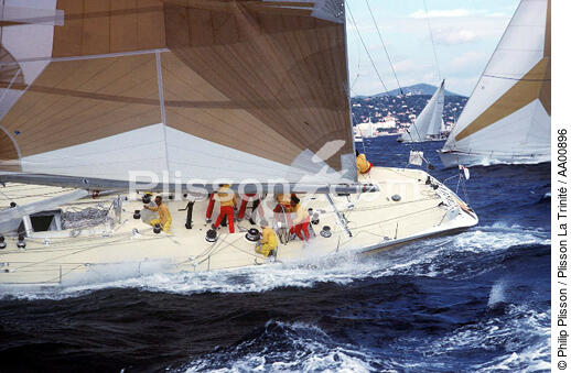 Course de maxi - © Philip Plisson / Plisson La Trinité / AA00896 - Nos reportages photos - Terme marin