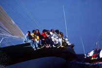 Tous au rappel © Philip Plisson / Plisson La Trinité / AA00897 - Photo Galleries - Sailing boat