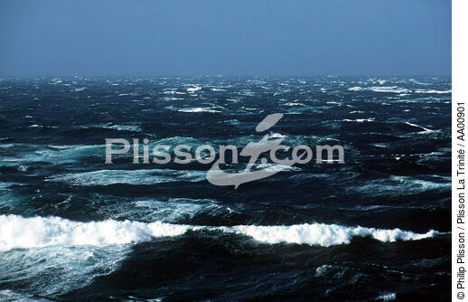 La mer... - © Philip Plisson / Plisson La Trinité / AA00901 - Nos reportages photos - Tempêtes