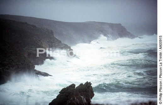 Tempête sur la Côte sauvage de Quiberon. - © Philip Plisson / Plisson La Trinité / AA00915 - Photo Galleries - Storm at sea