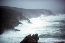 Tempête sur la Côte sauvage de Quiberon. © Philip Plisson / Plisson La Trinité / AA00915 - Photo Galleries - Rough seas