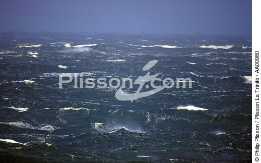Tempête en pleine mer. - © Philip Plisson / Plisson La Trinité / AA00980 - Nos reportages photos - Houle