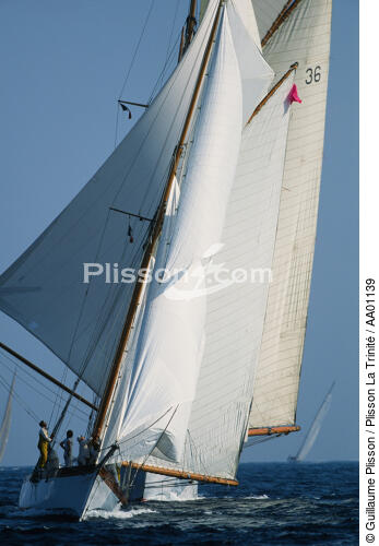 Voilier de tradition aux Régates Royales. - © Guillaume Plisson / Plisson La Trinité / AA01139 - Photo Galleries - Traditional sailing