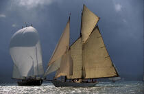 Creole and Altair. © Guillaume Plisson / Plisson La Trinité / AA01144 - Photo Galleries - Classic Yachting