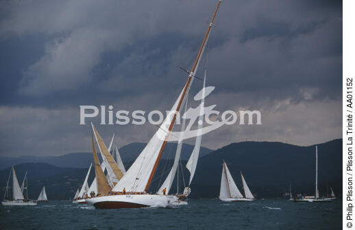 Nioulargue 1993. - © Philip Plisson / Plisson La Trinité / AA01152 - Photo Galleries - Traditional sailing