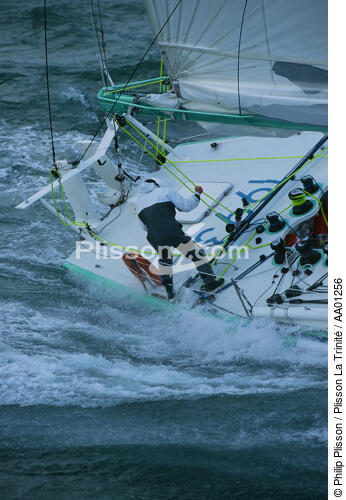 Groupe LG. - © Philip Plisson / Plisson La Trinité / AA01256 - Photo Galleries - Maxi-monohull Racing Yacht