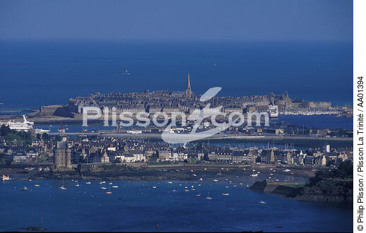 Saint-Malo et Paramé. - © Philip Plisson / Plisson La Trinité / AA01394 - Photo Galleries - Town [35]