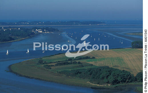Embouchure de la Vilaine. - © Philip Plisson / Plisson La Trinité / AA01540 - Nos reportages photos - Hydrologie