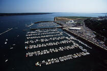 Port de plaisance de Brest. © Philip Plisson / Plisson La Trinité / AA01643 - Photo Galleries - Mooring