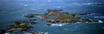 Vue aérienne de l'île de Balanec. © Guillaume Plisson / Plisson La Trinité / AA01750 - Nos reportages photos - Archipel