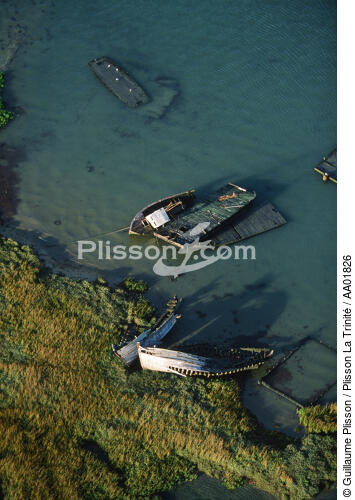 Cimetière marin. - © Guillaume Plisson / Plisson La Trinité / AA01826 - Photo Galleries - Boat graveyard