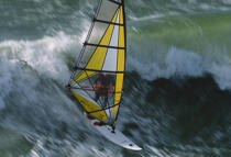 Windsurf. © Philip Plisson / Plisson La Trinité / AA01837 - Photo Galleries - Windsurfing