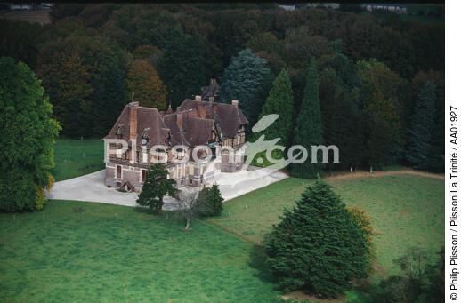Château dans la Forêt de Brocéliande. - © Philip Plisson / Plisson La Trinité / AA01927 - Nos reportages photos - Ille-et-Vilaine