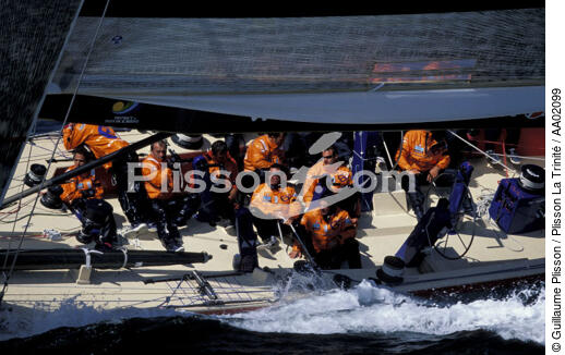 6ème sens en manoeuvre au large de Lorient. - © Guillaume Plisson / Plisson La Trinité / AA02099 - Photo Galleries - America class