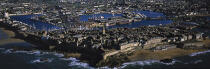 Remparts de St-Malo. © Philip Plisson / Plisson La Trinité / AA02160 - Photo Galleries - Horizontal panoramic