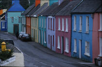 Rue d'Eyeries. © Philip Plisson / Plisson La Trinité / AA02355 - Nos reportages photos - Irlande, l'île verte