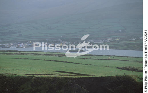 Paysage à Portmagee. - © Philip Plisson / Plisson La Trinité / AA02384 - Nos reportages photos - Irlande, l'île verte