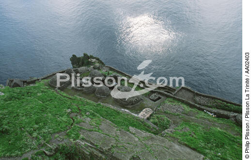 Skellig Michael en Irlande. - © Philip Plisson / Plisson La Trinité / AA02403 - Nos reportages photos - Monument historique