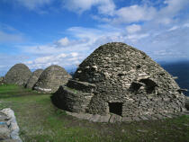 Skellig Michael en Irlande. © Philip Plisson / Plisson La Trinité / AA02404 - Nos reportages photos - Ruine