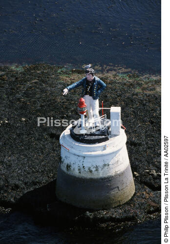 Le Metal Man à Rosses Point. - © Philip Plisson / Plisson La Trinité / AA02597 - Photo Galleries - Maritime Signals