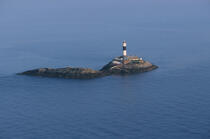 Phare de Rockabill. © Philip Plisson / Plisson La Trinité / AA02639 - Photo Galleries - Irish Lighthouses