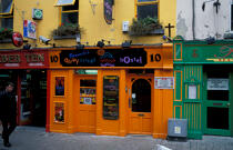 Rue dans Galway. © Philip Plisson / Plisson La Trinité / AA02688 - Nos reportages photos - Pays étranger