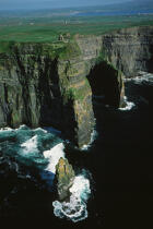 Falaises des Cliffs of Moher. © Philip Plisson / Plisson La Trinité / AA02713 - Photo Galleries - Ireland, the green island