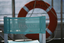 A bord du Ponant © Philip Plisson / Plisson La Trinité / AA02906 - Nos reportages photos - Transport maritime