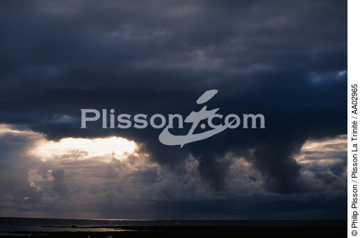 Ciel nuageux - © Philip Plisson / Plisson La Trinité / AA02965 - Nos reportages photos - Nuage