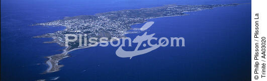 La Presqu'ile de Quiberon vue d'ensemble - © Philip Plisson / Plisson La Trinité / AA03020 - Nos reportages photos - Quiberon [presqu'île de]