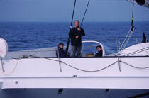 Code One © Philip Plisson / Plisson La Trinité / AA03088 - Photo Galleries - Ocean racing catamaran