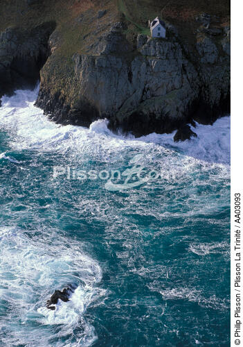 Ouessant, la pointe de Bac'haol - © Philip Plisson / Plisson La Trinité / AA03093 - Photo Galleries - Ouessant