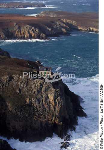 Pointe de Bac'Haol - © Philip Plisson / Plisson La Trinité / AA03094 - Nos reportages photos - Mer d'Iroise