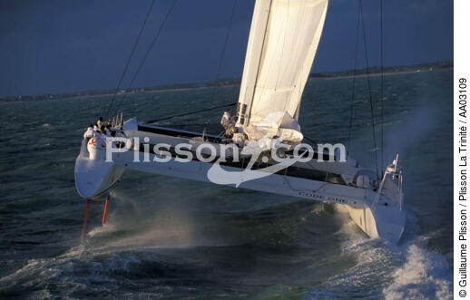 Catamaran Code One - © Guillaume Plisson / Plisson La Trinité / AA03109 - Photo Galleries - Ocean racing catamaran