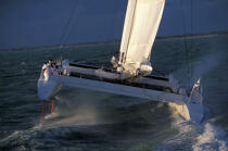 Catamaran Code One © Guillaume Plisson / Plisson La Trinité / AA03109 - Nos reportages photos - The Race