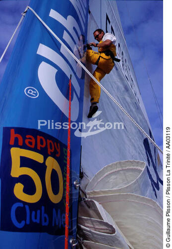 Derniers préparatifs avant The Race - © Guillaume Plisson / Plisson La Trinité / AA03119 - Nos reportages photos - Catamaran de course