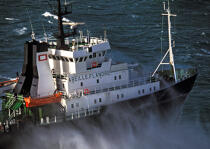 L'Abeille Flandre. © Philip Plisson / Plisson La Trinité / AA03133 - Nos reportages photos - Transport maritime