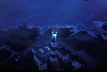 Créac'h de nuit © Philip Plisson / Plisson La Trinité / AA03160 - Photo Galleries - Maritime Signals