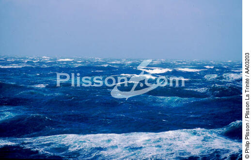 Mer d'iroise - © Philip Plisson / Plisson La Trinité / AA03203 - Nos reportages photos - Gros temps