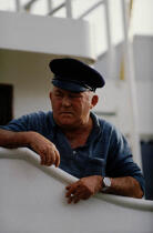 Marin pêcheur à la retraite © Philip Plisson / Plisson La Trinité / AA03209 - Nos reportages photos - 3e âge