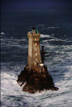 Le phare de la Vieille © Philip Plisson / Plisson La Trinité / AA03260 - Nos reportages photos - Phare [29]