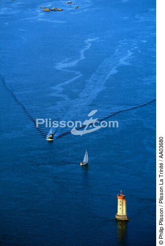 La Croix. - © Philip Plisson / Plisson La Trinité / AA03680 - Photo Galleries - Lighthouse [22]