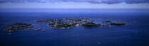 Vue aérienne de Bréhat. © Philip Plisson / Plisson La Trinité / AA03682 - Photo Galleries - Horizontal panoramic